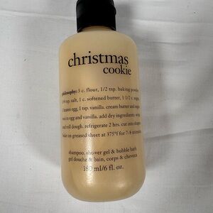 Philosophy Christmas Cookie Shower Gel 6 oz • Retired Holiday Scent 🎄🍪